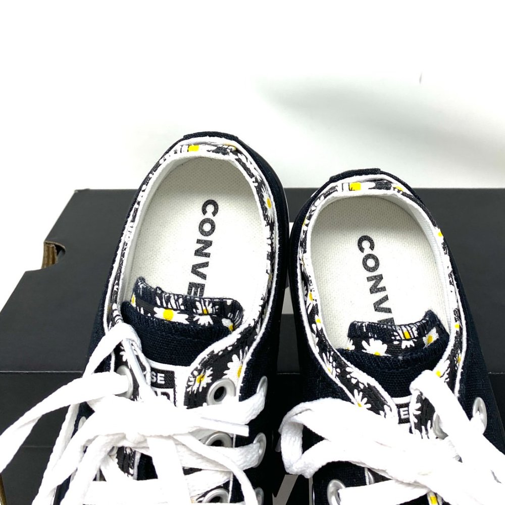 🌸Sale🌸 Converse Chuck Taylor All Star DOUBLE UPPER Low Women Size 6.5 568873F - Picture 4 of 16